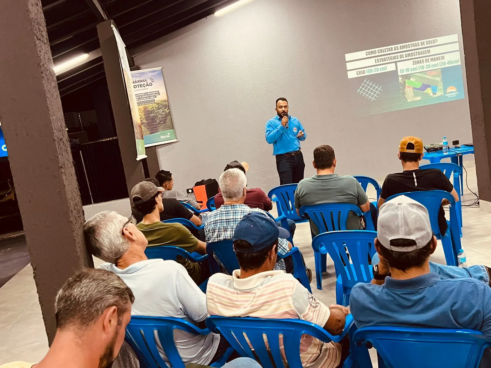 Palestras e treinamentos